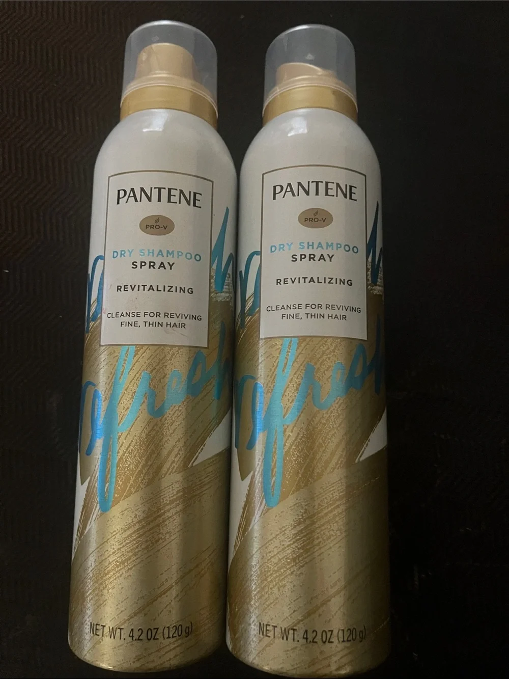 Set of 2 Pantene Pro V Revitalizing Dry Shampoo Spray